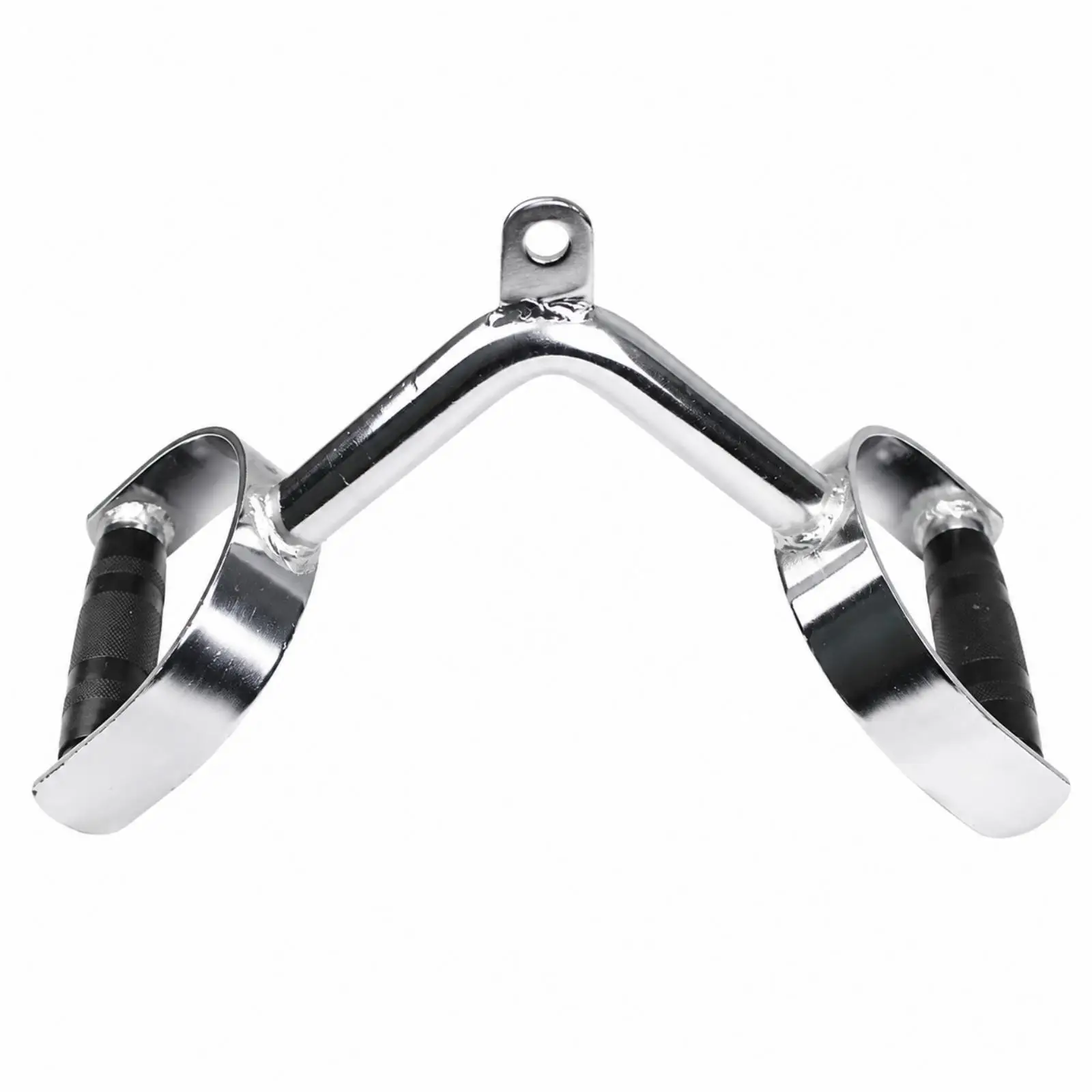 Gym Pull Down Bar Metal Cable Attachment with Mounting Eyelet for Fitness Studio Training