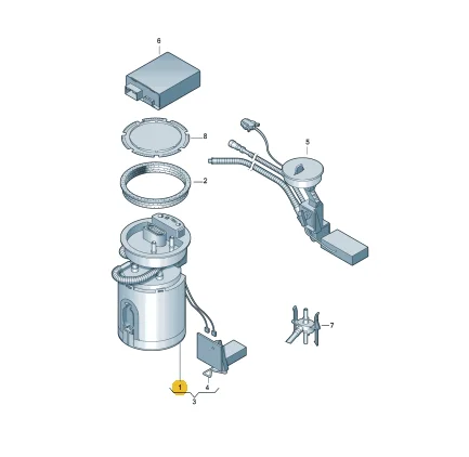 OKYEO 340LPH High-Performance Fuel Pump For Audi & VW Jetta 1.8T – Direct Fit, Lifetime Warranty