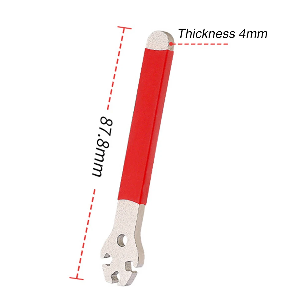 Stainless Steel Mountain Bicycle Spoke Wrench Anti-slip MTB Bicycle Bike Rim Wheel Spoke Wrench Tension Correction Repair Tools