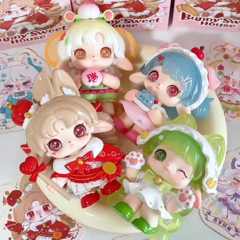 

Подлинная серия Ruby Bunny's Sweet House, слепая коробка, модные коллекционные фигурки, украшение для рабочего стола, изысканные и интересные игрушки
