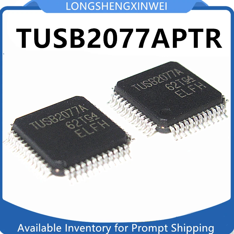 1PCS TUSB2077APTR TUSB2077A New USB Interface Integrated Circuit LQFP48