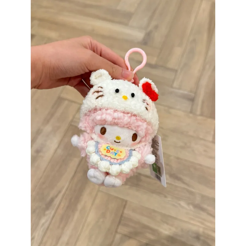 anime My Sweet Piano Kawaii pp cotton stuffing Plush toys 12cm doll keychain pendant couple bag packaging decoration gift