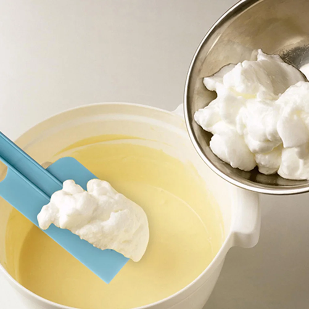 

2Pcs Baking Scrapers Non-Toxic PP Material Practical Kitchen Tools Multipurpose Cake Scrapers Odor Resistant Safe