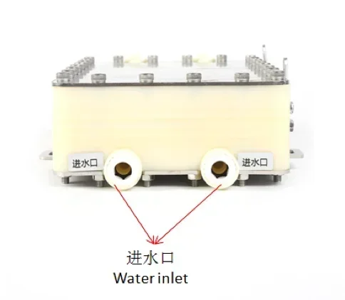 5 plates ionizer and electrolysis chamber with titanium electrode for salt water Hot sales