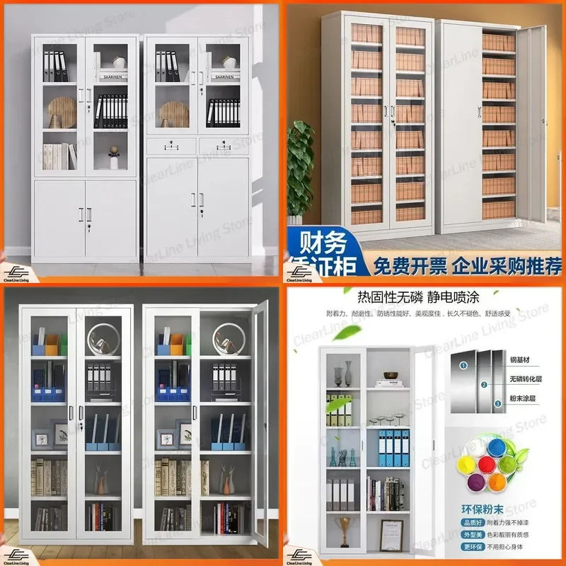 steel-file-cabinet-for-financial-office-data-storage-locked-iron-floor-locker