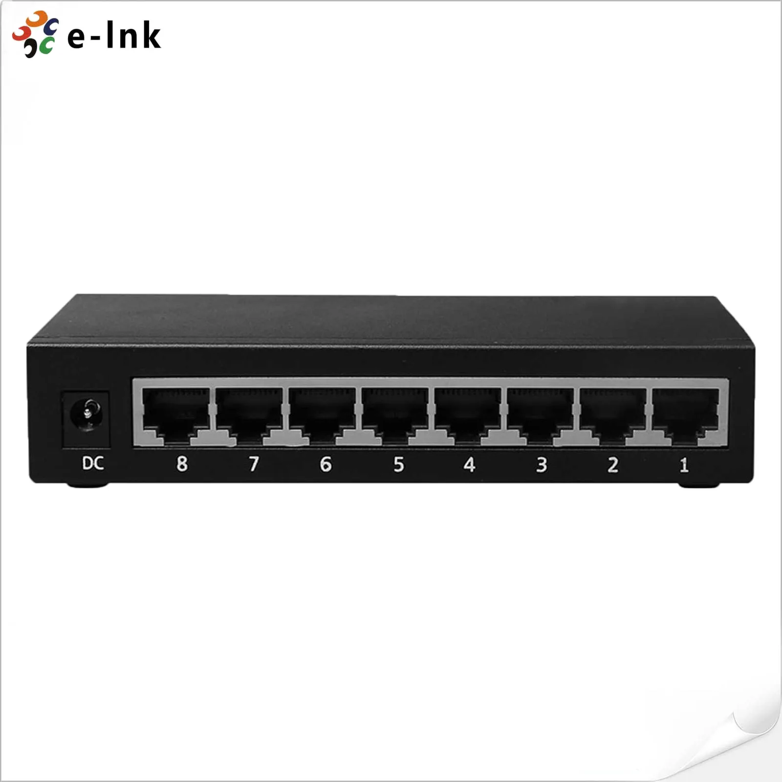 Unmanaged 8 Port 10/100/1000Mbps Ethernet Switch