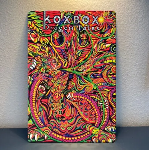 1d,Kox Box Psychedelic Goa Trance Music Metal Poster - Sign - 20x30cm
