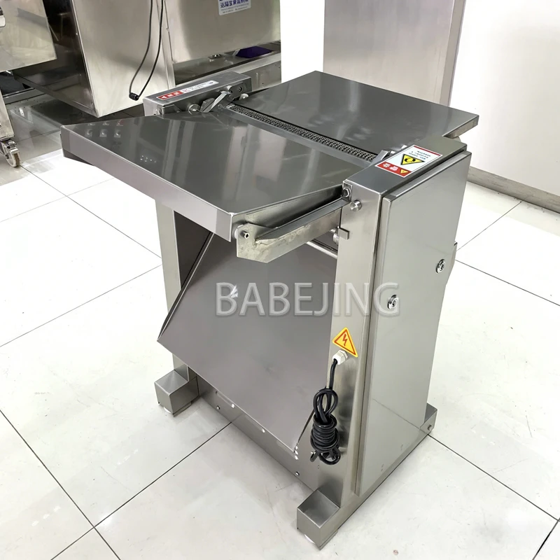 BABEJING Small Vertical Multifunctional Stainless Steel Beef Pork Slicer Commercial Kitchen Meat Cutter Machine