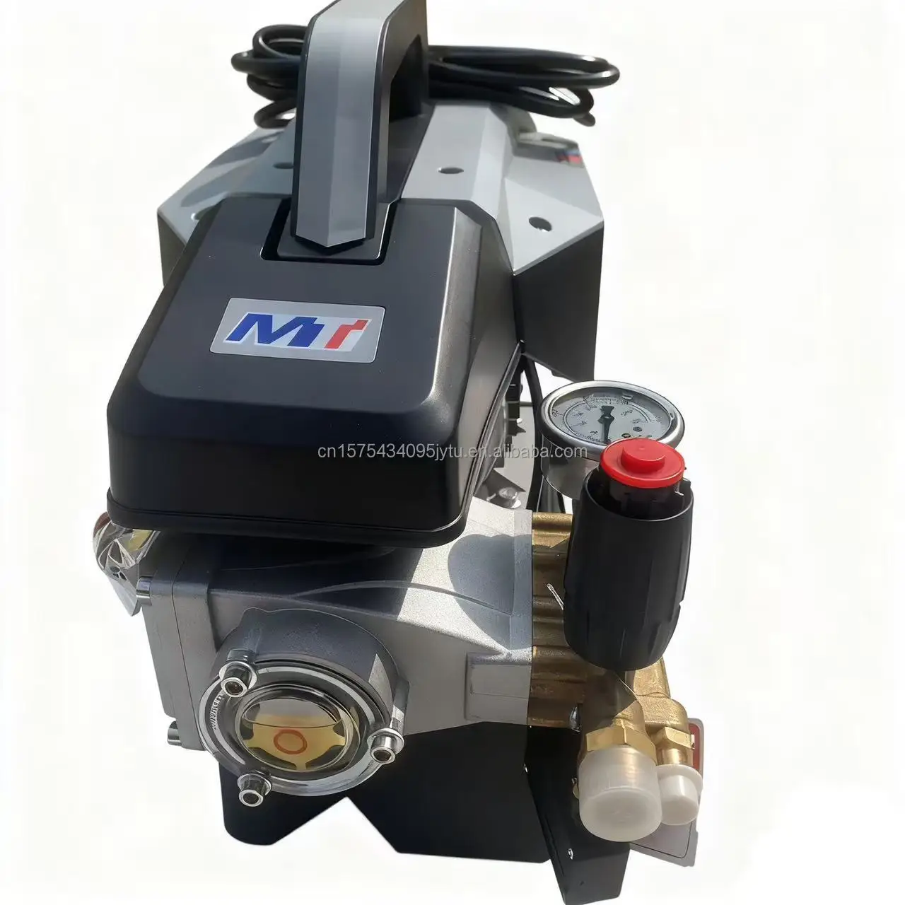 New BOGAO Fully Automatic High-power Multifunctional Medium-sized High-pressure Car Washer Adjustable Pressure 1700W 120 Bar