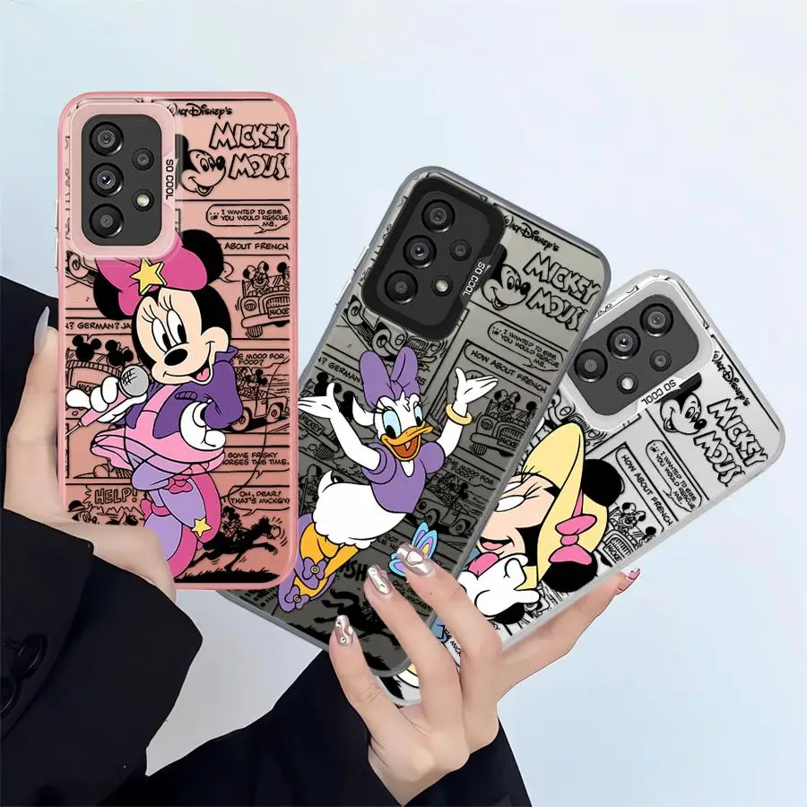 

Disney Cute Mickey Soft Shell Case For Samsung For Galaxy A12 A14 A32 A23 A15 A13 A22 A25 A24 A16 A34