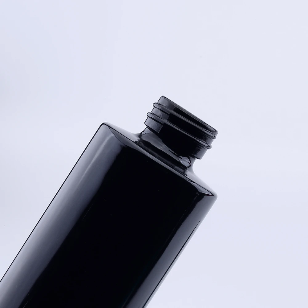 100 pçs 30ml 40ml 60ml garrafa de bomba de loção beleza vazio garrafas de vidro preto recipiente de óleo essencial caso recarregável