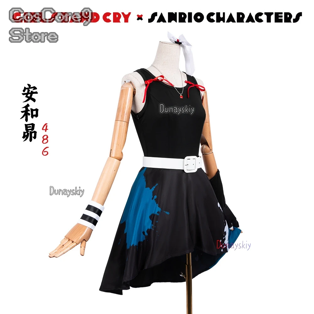Subaru Awa Cosplay 코스프레 Black  - đánh giá và giá Anime Cosplay Girl With Black Hair