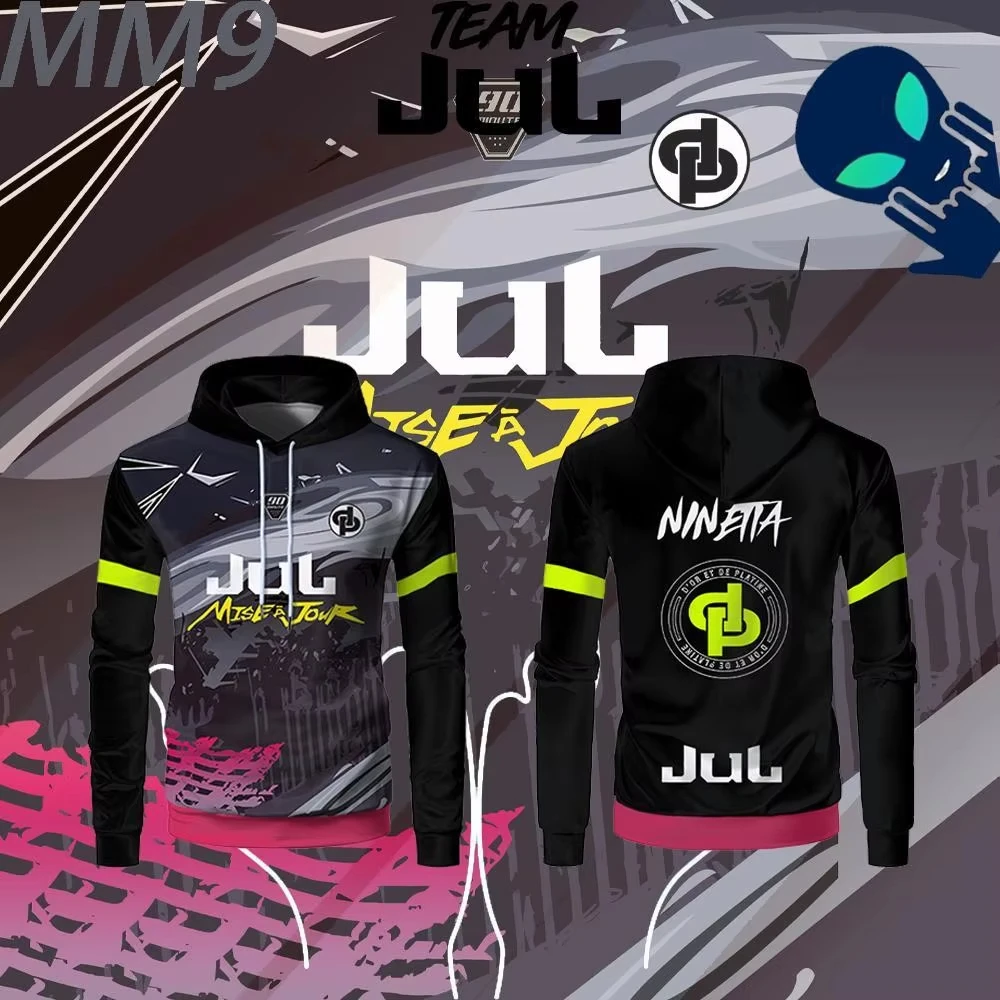 

New Maollot JUL MM9 Series Hoodies Autumn And Winter Youth Outdoor Sportswear Men's And Women's Street Fashion Sweatshirts