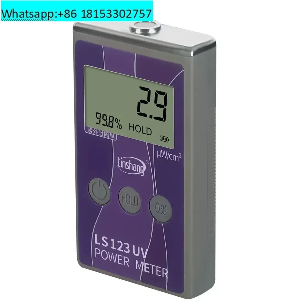 Portable UV Meter LS123 Measure Ultraviolet Radiation Power Intensity Radiance Density Rejection Rate