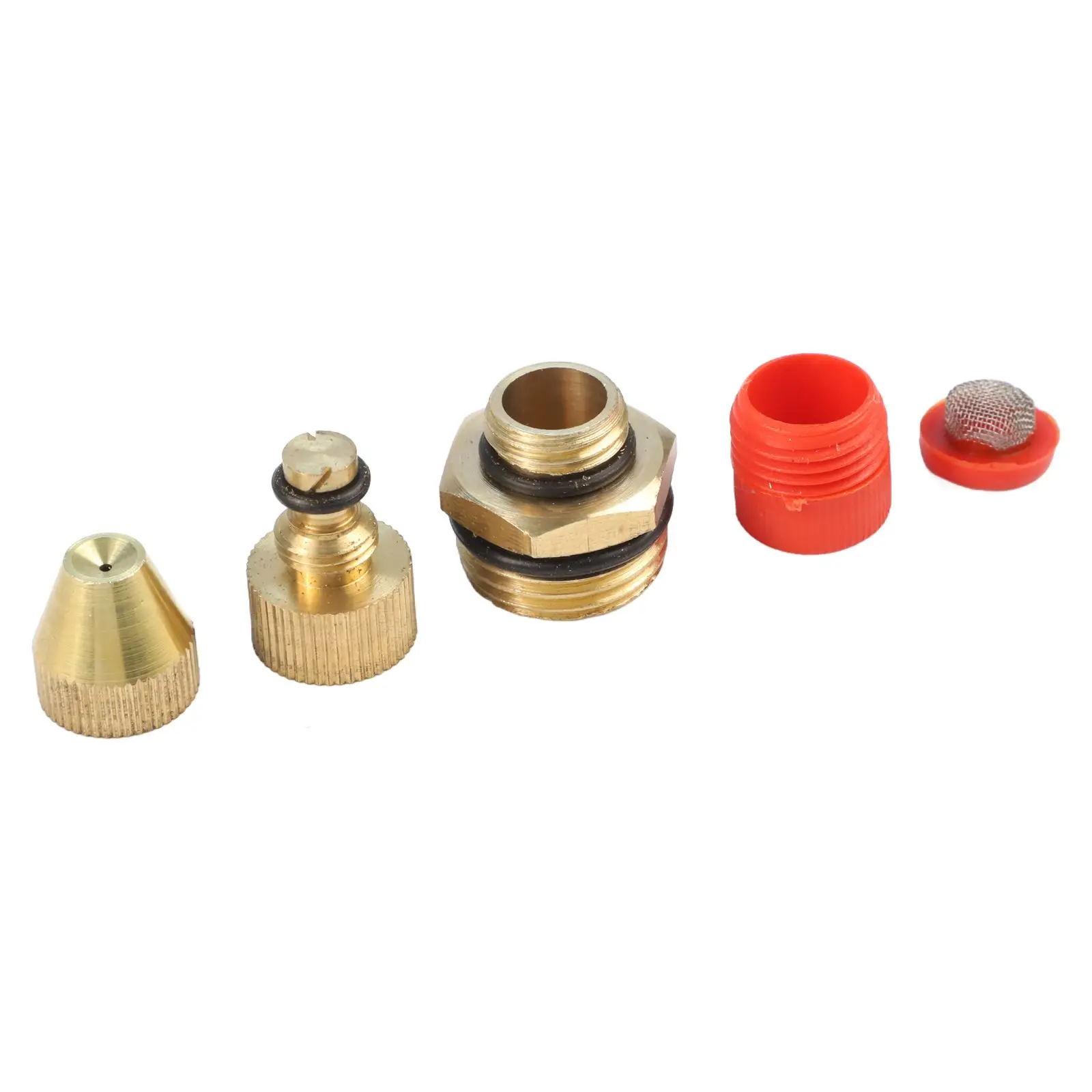 12 Inch Brass Atomizing Nozzles Set 3pcs for Fountain Misting and Cold Protection Adjustable Coverage for Various Uses