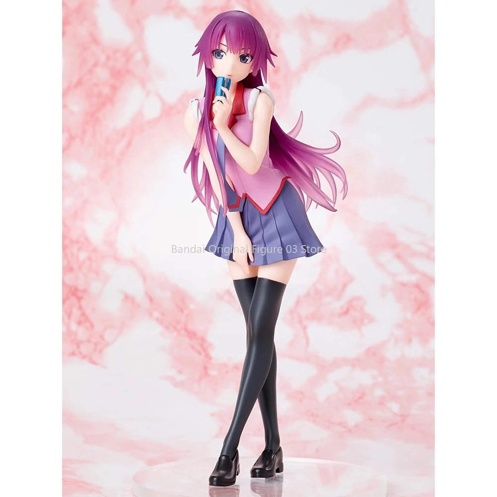 Origina l Shimonuine TAITO Zoku Owarimonogatari 18cm Senjougahara Hitagi PVC Ac Chion Figuren Koc Chion Model Toys Dropshipping
