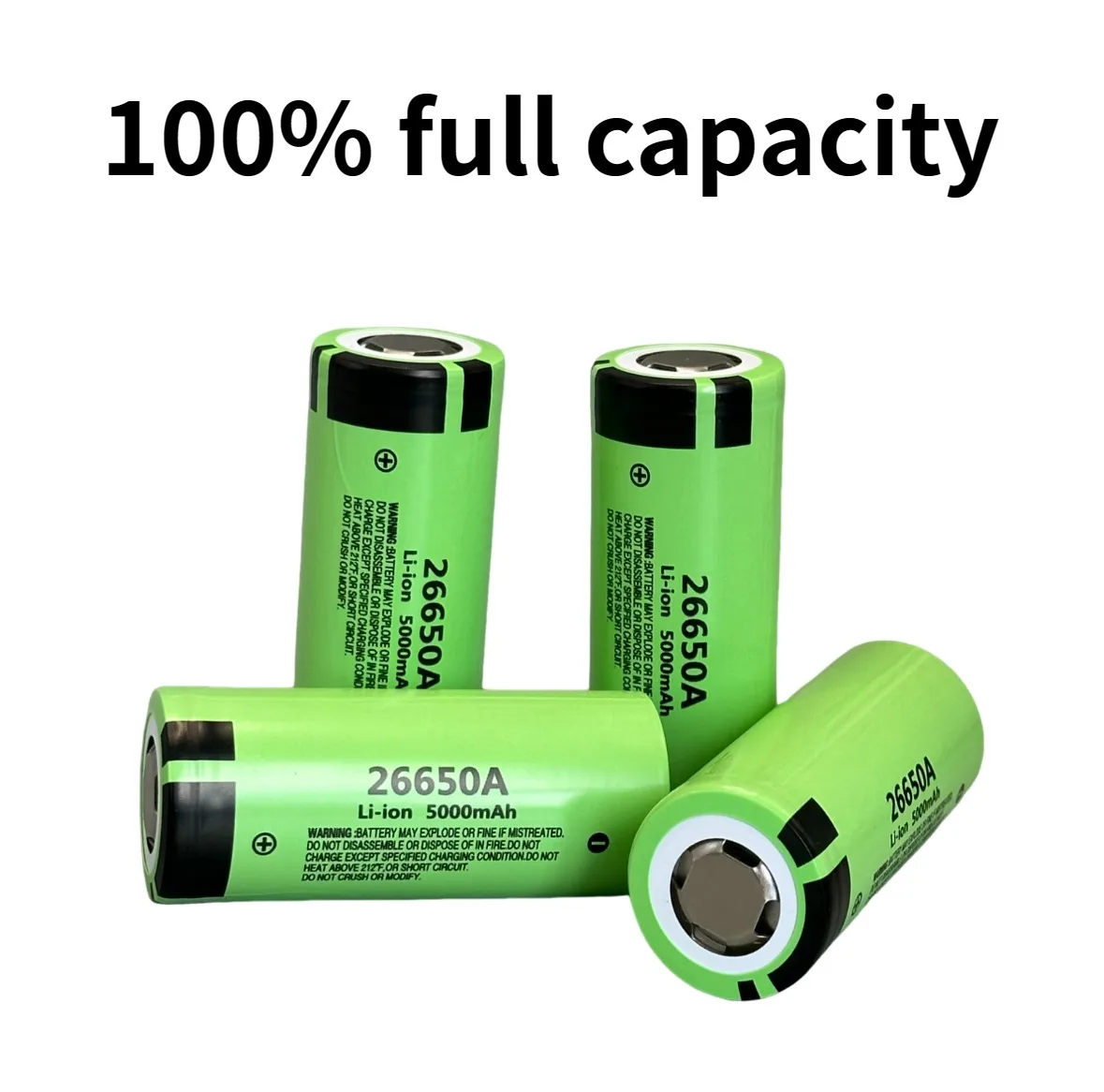 Nowy Panasonic oryginalny 26650 20A akumulator litowy 26650A, 3.7V 5000mAh nadaje się do latarek