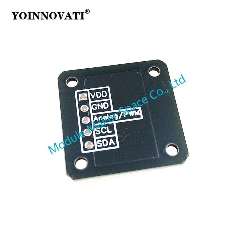 MT6701 Magnetic Encoder Magnetic Induction Angle Measurement Sensor Module 14bit High Precision Replacement AS5600 view 2