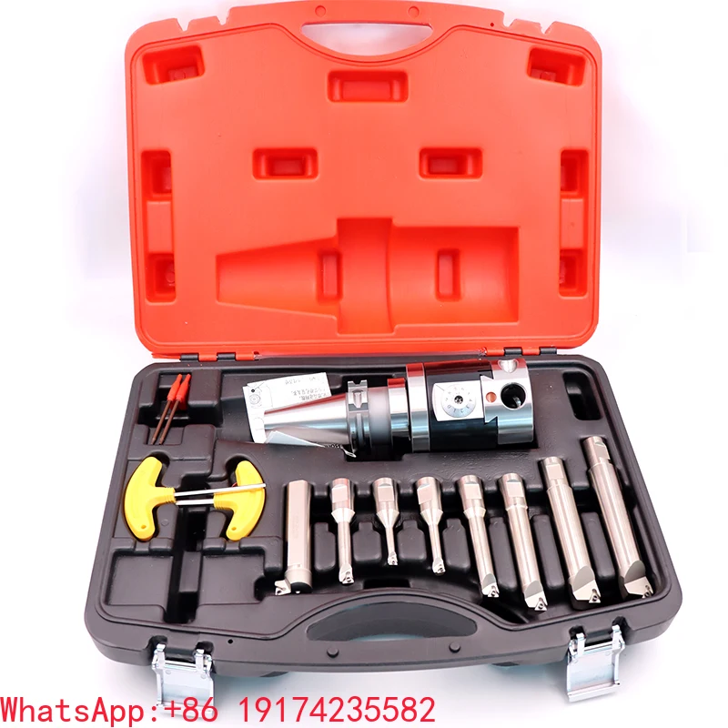 

High Precision NBH2084 Boring Head Set 0.01 Precision Adjustable Boring Head Steel Compatible BT30 BT40 BT50 NT40 NT50 SK40 SK50