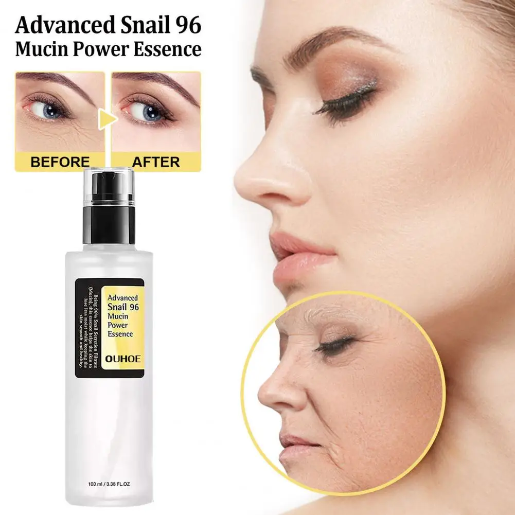 100ml Skin Repairing Essence Deeply Nourishing Soothing Repair Dark Spots Snail Mucin Snail Mucin 96% Power Repairing Essence