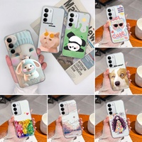 Ultra Thin Phone Case For Realme C71 C 71 4G Cute Rabbit Pattern Transparent Soft Silicone High Quality Anti Fingerprint Housing
