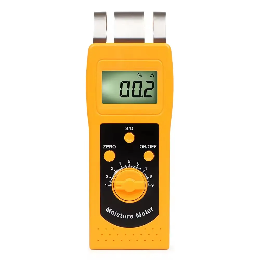 DM200PB Digital Carton Moisture Meter Quick Response Portable Humidity Analyzer For Paper Tissue