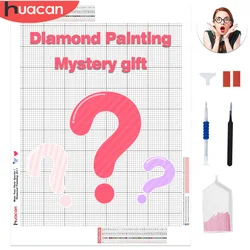 HUACAN DIY Diamond Painting Mystery Gift Diamond Mosaic Kit Zestaw do haftu krzyżykowego Rękodzieło Wystrój domu