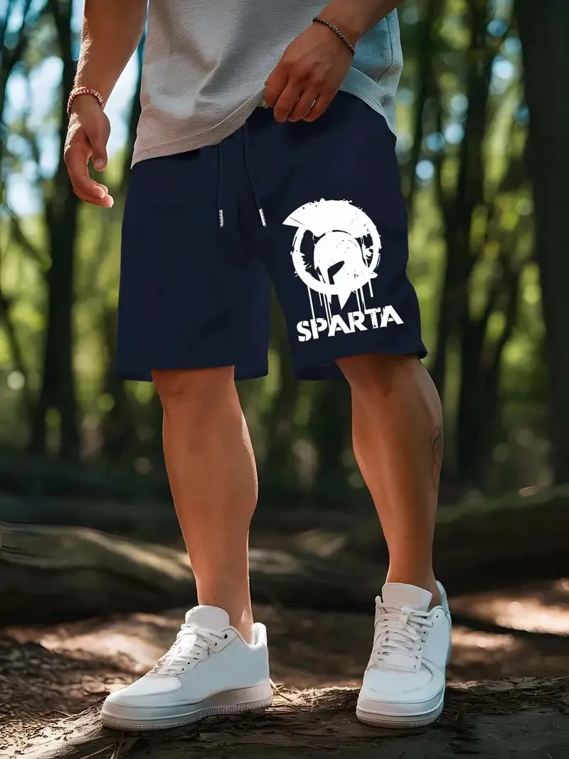 

The 2025 summer new men's shorts are street casual sporty fashionable soft comfortable breathable and printed with 3D patterns