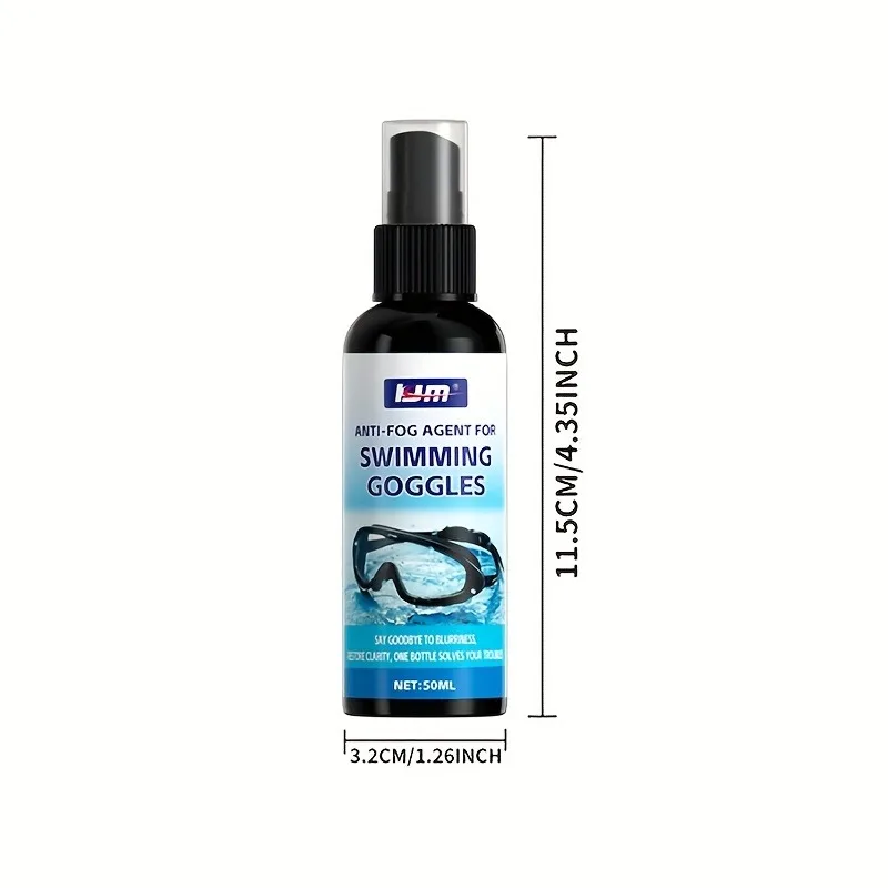 Anti-Fog Spray for Goggles/Glasses: Cameras/Windshields/Telescopes – Bathroom Mirrors, All-Scene Anti-Fog Protection