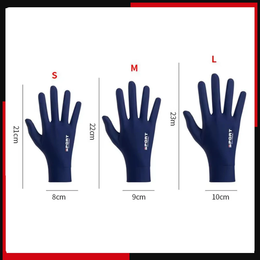 

Summer UV Protection Gloves Two-Fingerless Non-Slip Gloves for Men Women Breathable Gloves for Driving Cycling Climbing Workout