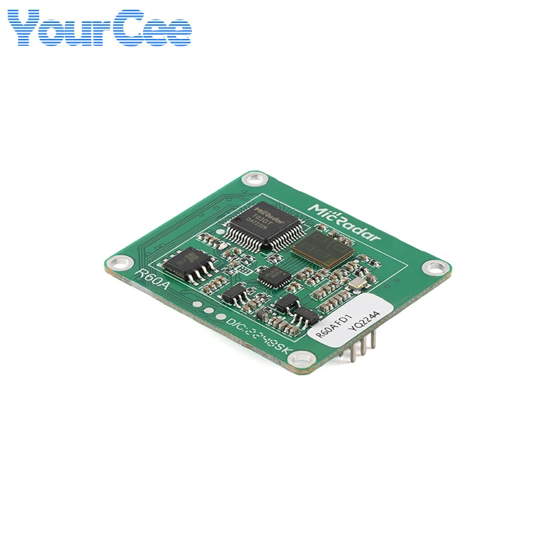 R60AFD1 60G Falling Alarm Radar Module Fall Detected Millimeter Wave Radar Sensor MICRADAR Support 4G WIFI Zigbee 485