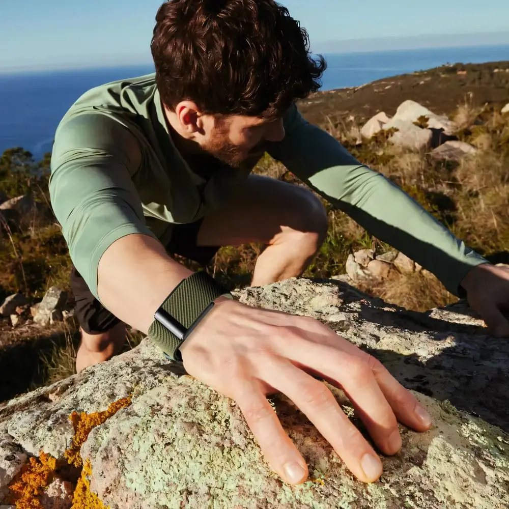 Neues Nylon-Fitnessband, elastisch, atmungsaktiv, Ersatzband, mehrfarbig, verstellbar, Fitness-Tracking-Band für Whoop 4.0