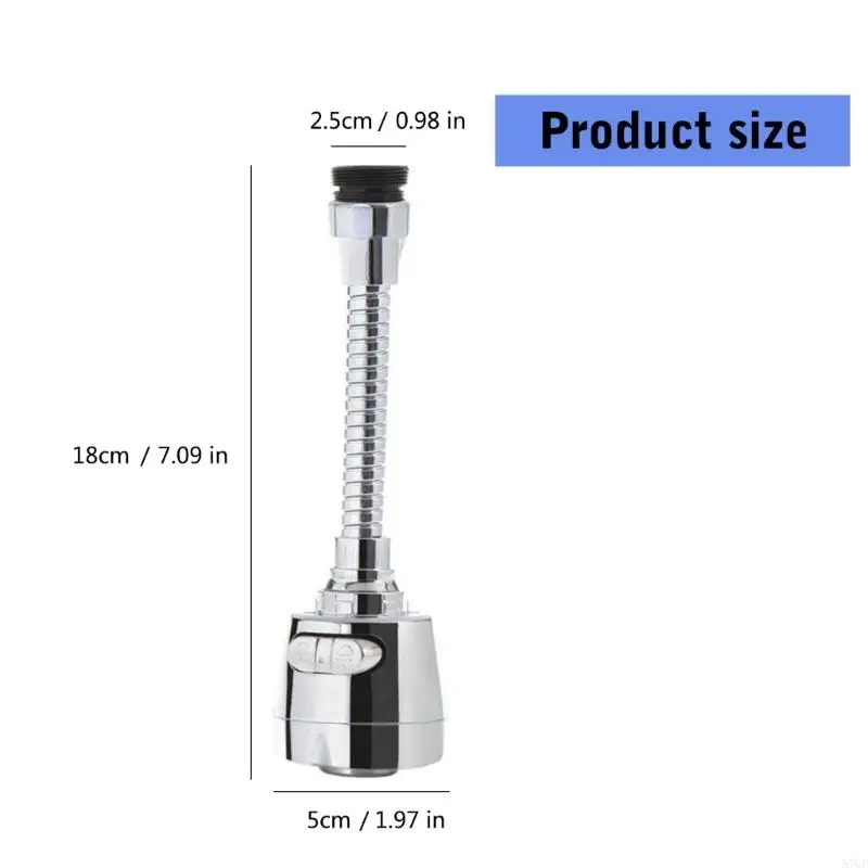 57QF Ajustinadores grifo cocina ajustables 18 para uso eficiente agua y control salpicaduras