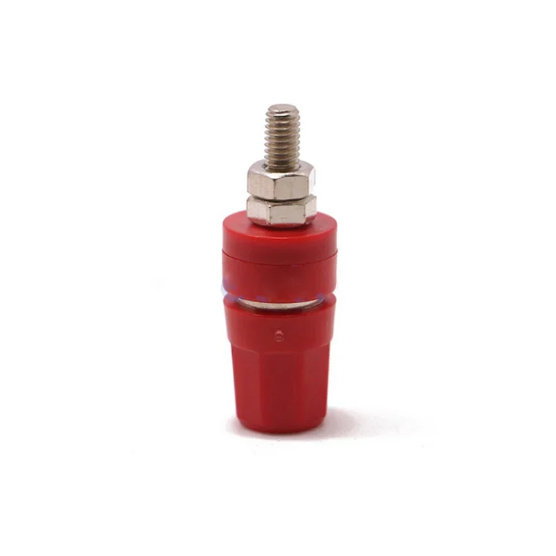 4mm  pure copper terminal 4mm banana Jack Socket 20A binding post Banana plug connector  30V AC-60V DC red black blue