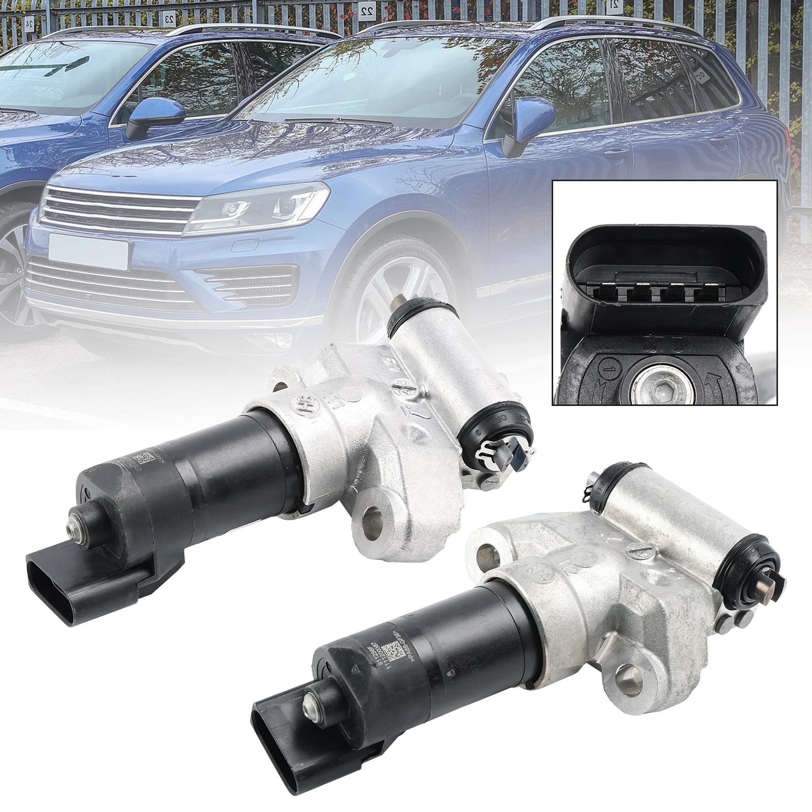 Artudatech Rear L/R Parking Brake Actuator For Volkswagen Touareg 11-16 Porsche Cayenne