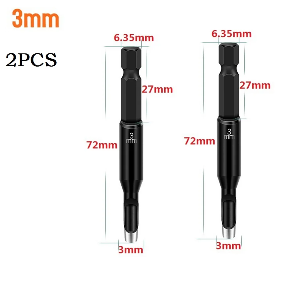 Mesin elektrik adaptor batang Punch Hex kulit lubang lubang berlubang 2-20mm untuk bor karton Aksesori pelubang sabuk kulit