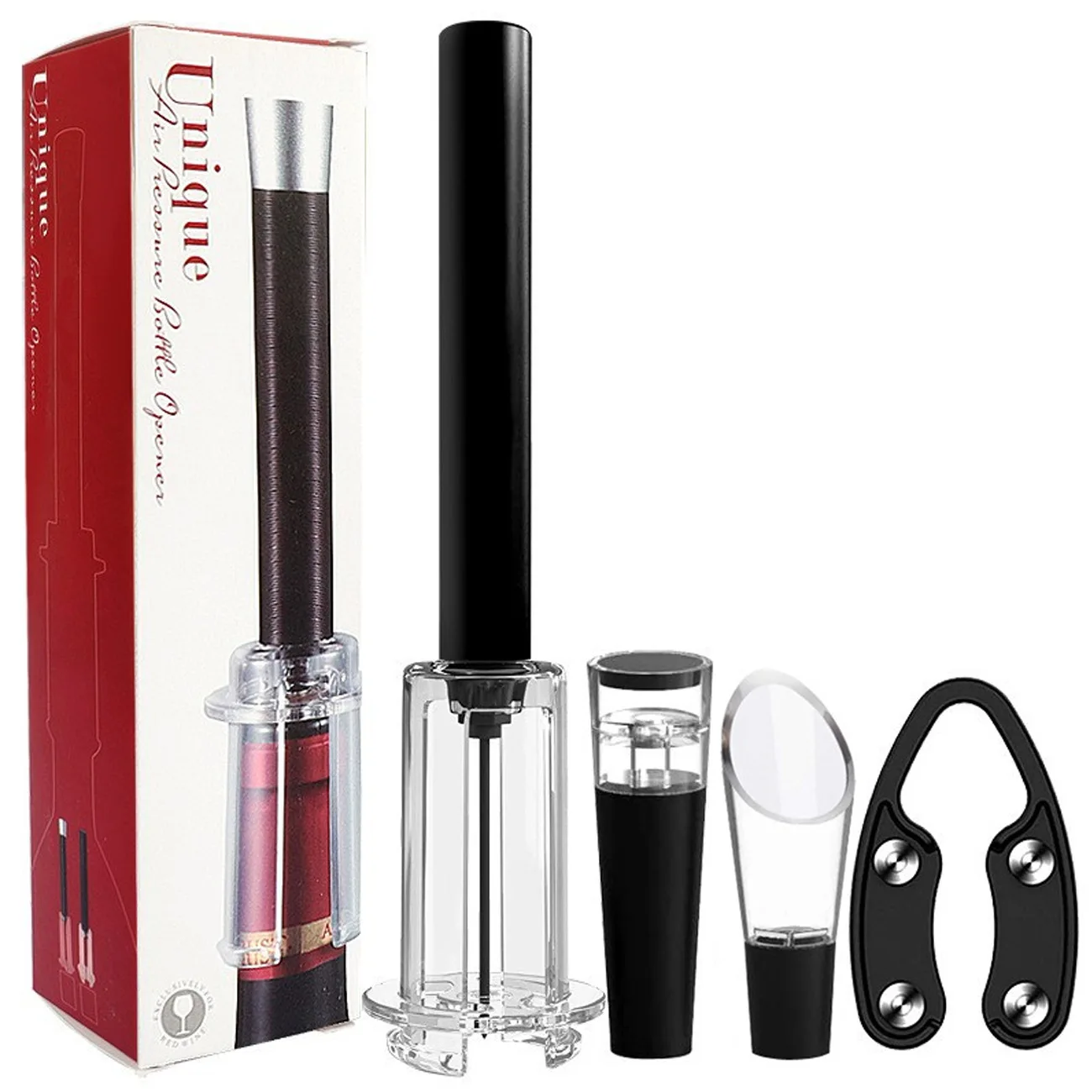 

Wine Pressure Opener Set - ABS Pneumatic Corkscrew with Needle Cross-border Wholesale