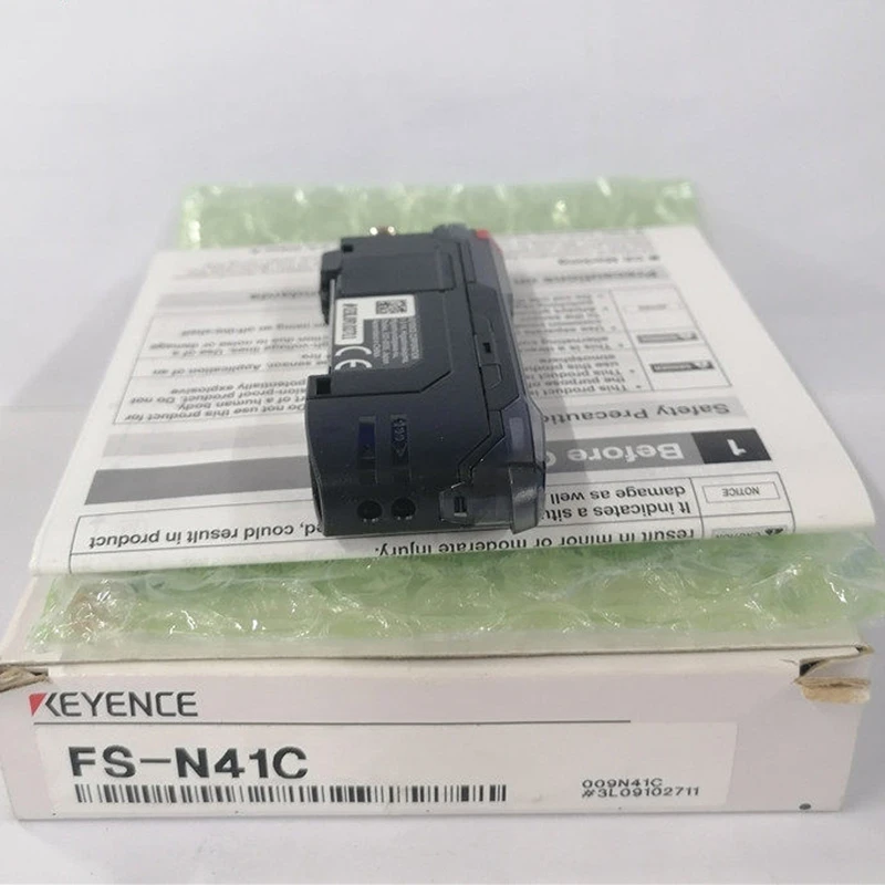 Brand-new, genuine, in-stock KEYENCE base sensor for fiber optic amplifier switch, model FS-N41C