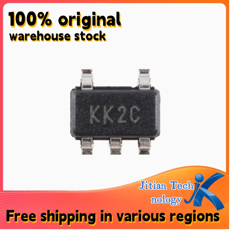 100% original inventory 10PCS MCP73832T-2ACI/OT logo KK4B KK** SOT23-5 Battery management chip Channel direct sales
