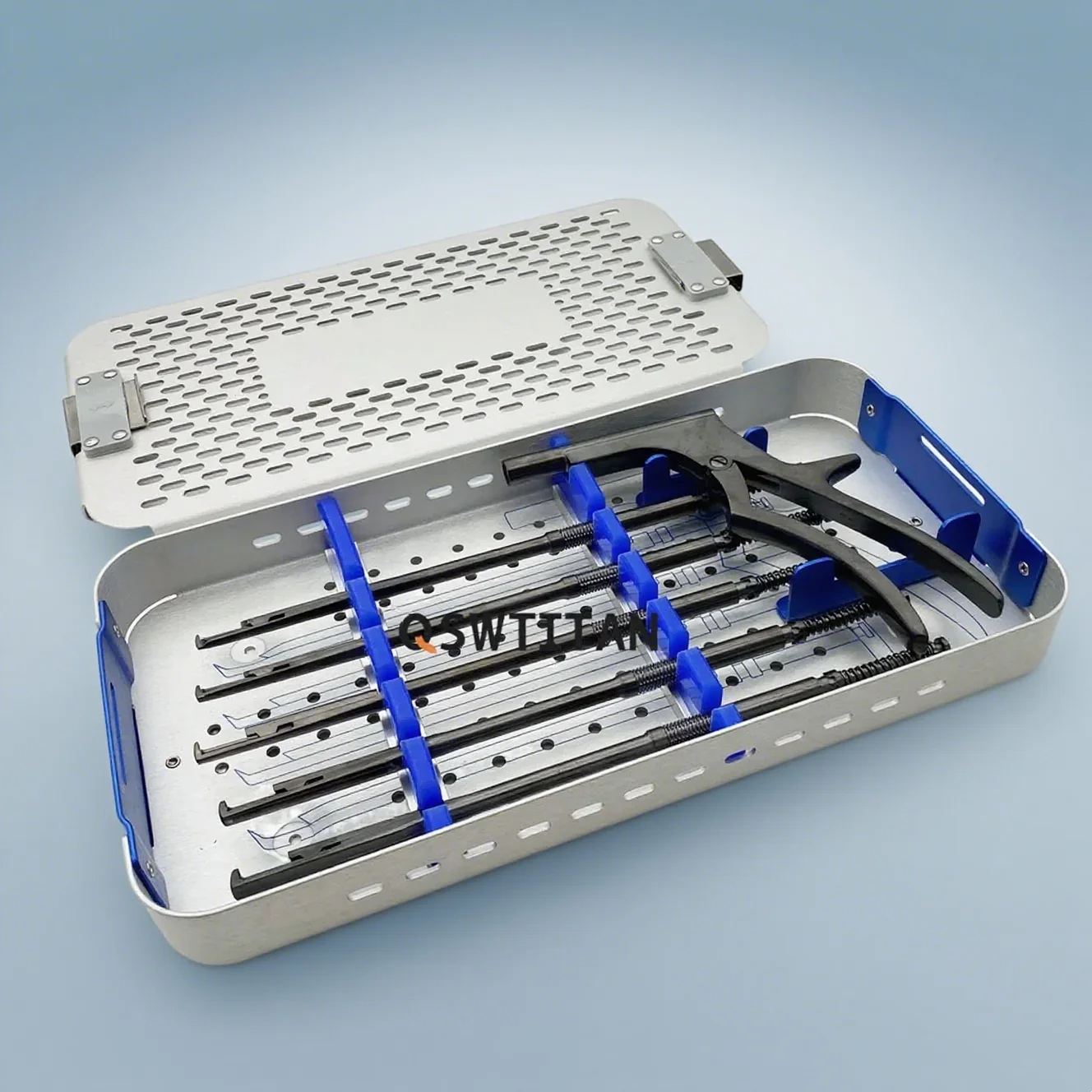 Orthopedic Rotating Kerrison Rongeur Spinal Neuro Surgical Instruments Instruments 1set 90° pet