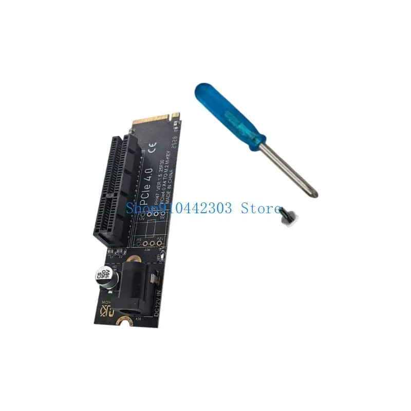 L4MD M.2 à PCIe 4x Drive Converter Reader Adapter Card Remplacement carte pour PC