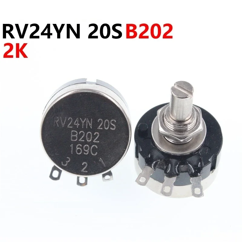 RV24YN20S B202 2k pojedynczy potencjometr węglowy