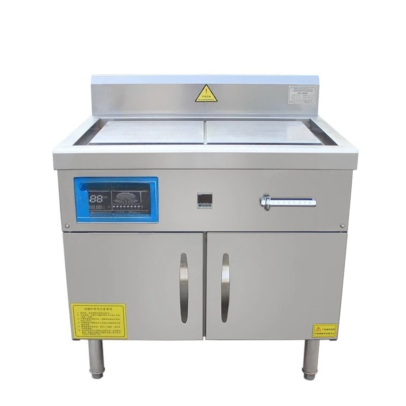 

Commercial desktop teppanyaki 15Kw/380v electric grilling stove pancake machine, snack equipment