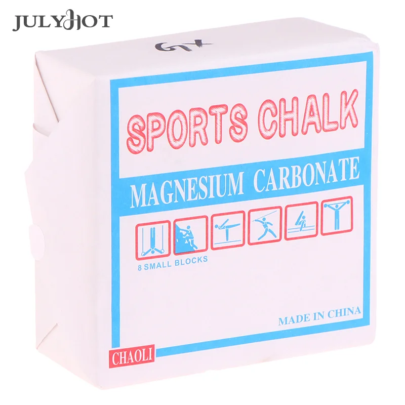 1Box Magnesium Powde Block Anti-Skid Powde Weight Lifting Dumbbells Gym Equipment Sports Chalk Block Sporting Supplies