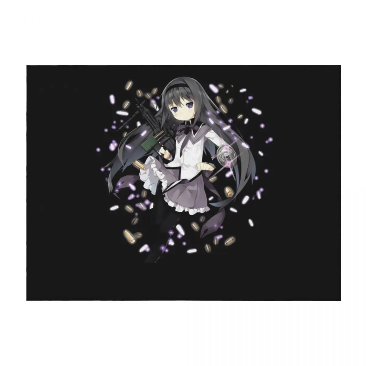 

Homura Akemi anime cute Throw Blanket Plush Personalized Gift Luxury Brand bed plaid Blankets