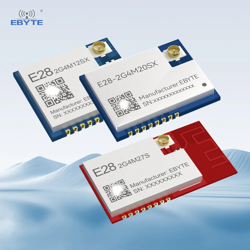 SX1281 LoRa Spread Spectrum Module FLRC GFSK BLE EBYTE E28 Series SPI Wireless RF Module 2.4G 20dBm SMD Module 6km