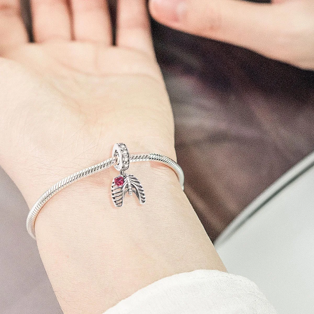 Silver DIY Pendant Charm Fashion Metal Charms Jewelry Making Pendants Pure Silver Accessories Necklace Bracelet Earrings Project