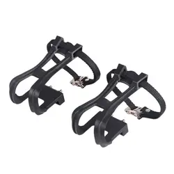 Adjustable Cycling Road Bike Pedal Toe Clip Strap Belt Bicycle Pedal Shoe Harness Cycling Shoes Casing Holder Band Strip