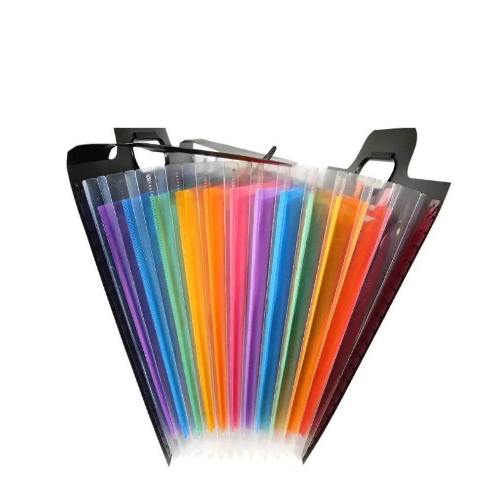 

13 Grid A4 File Folder Accordion Style Classified Handheld Accordion Bag Handheld Large Capacity Documents Organizer
