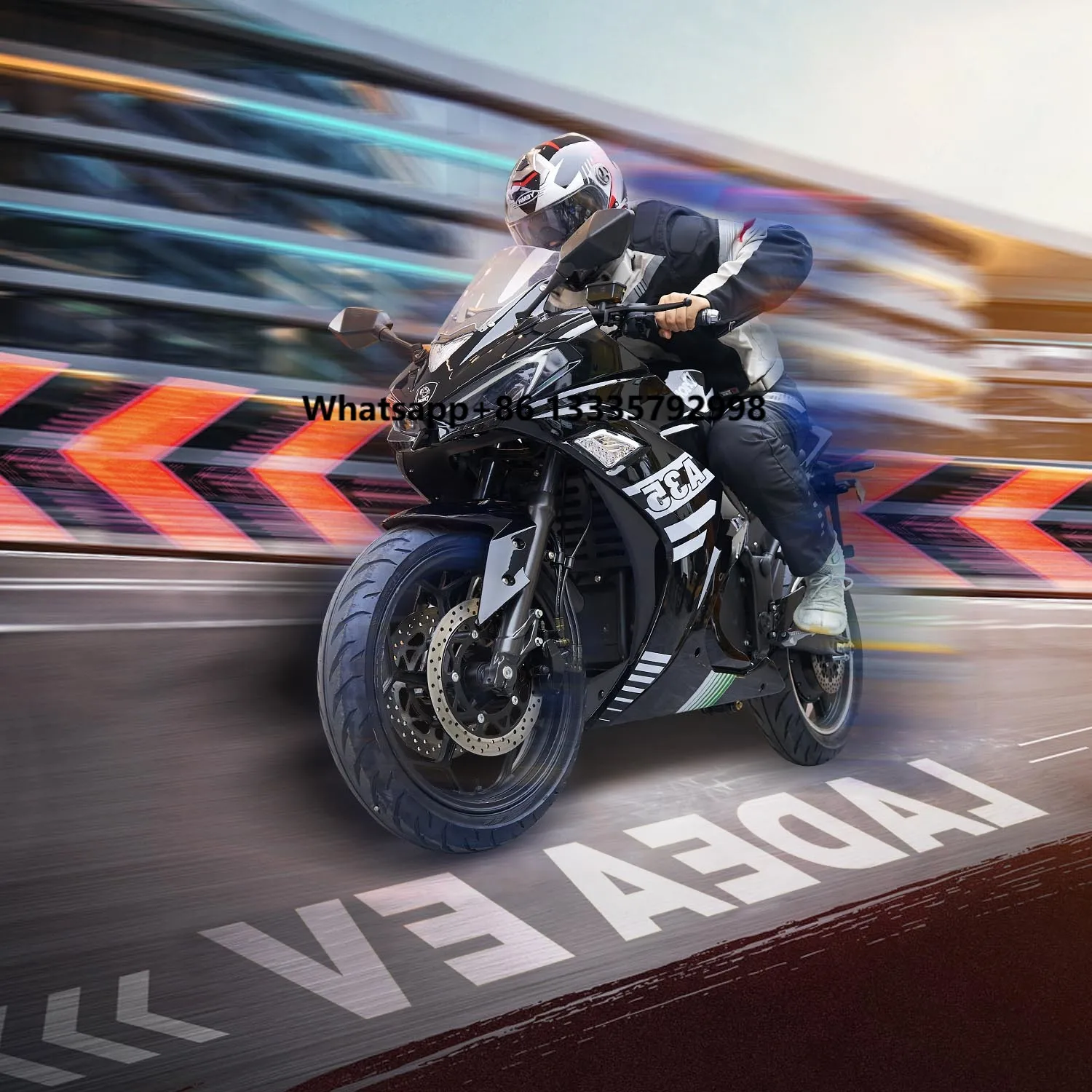 

’CKD EEC 17inch Wholesale Motorcycle Scooter 2700W 100km/H Speed Adult Electric Motorcycle for Two People